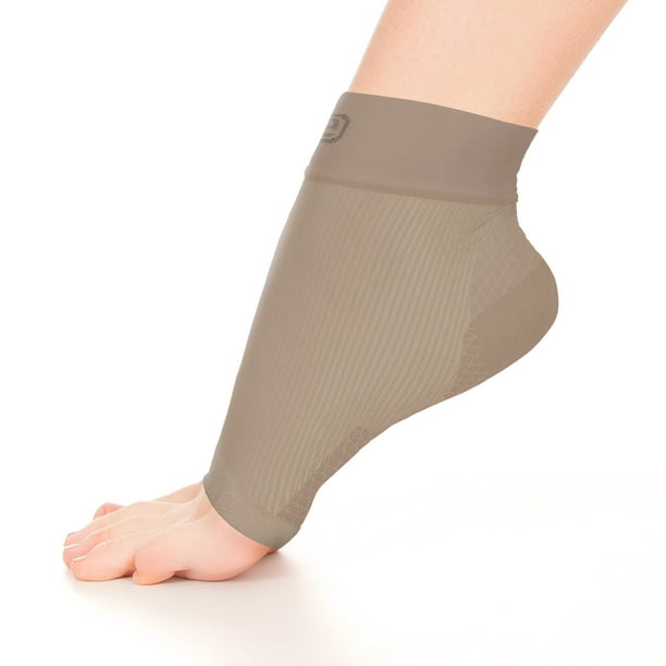 Relieves Pain Foot Compression Sleeve for Ankle Brace Support Eases Swelling Best Plantar Fasciitis Compression Socks Foot Care for Arch Support Women /& Men X-Large, Nude